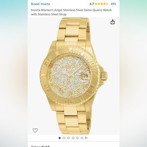 Invicta Women's Angel Stainless Steel Swiss-Quartz Watch